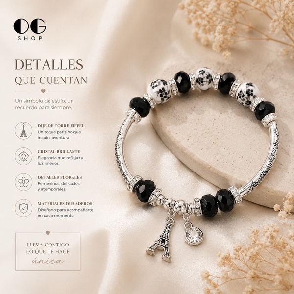 Pulsera Torre Eiffel