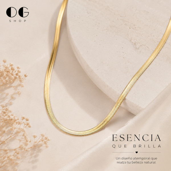 Cadena Planchada 4mm