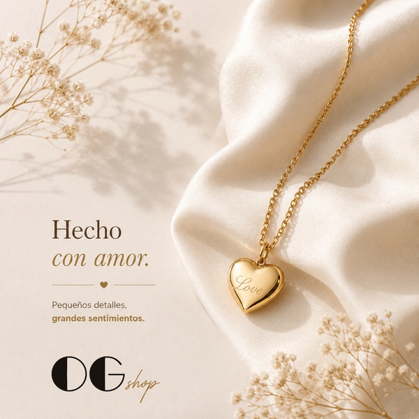 Collar Corazón Minimalista
